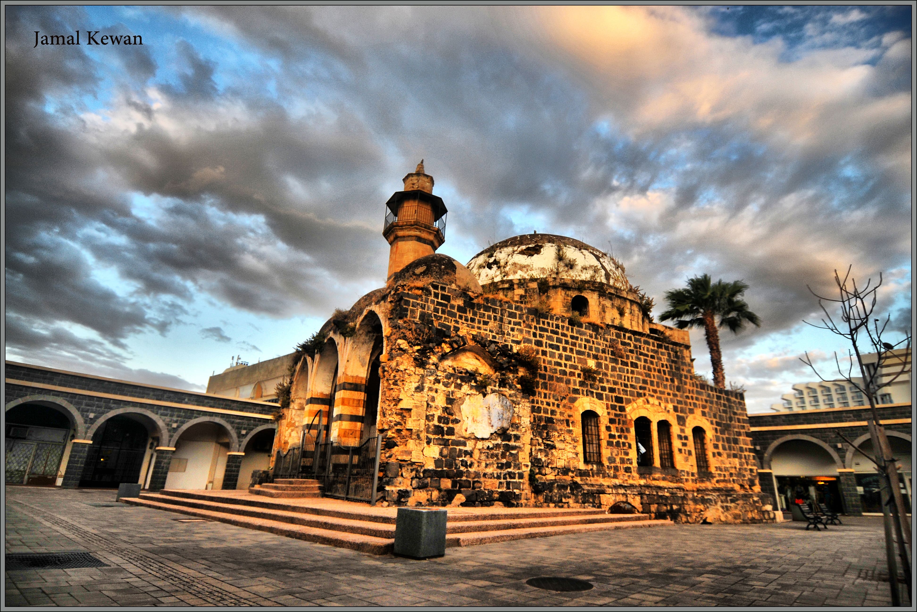 صورة للمسجد الكبير في طبريا